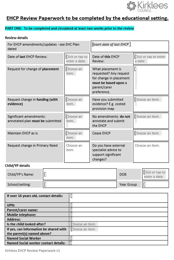 EHCP Reviews EHC Assessment Review Kirklees SEND Local Offer expert-advice-on-performance-reviews-and-appraisals-executive-pa-forum