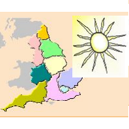Map of a heatwave