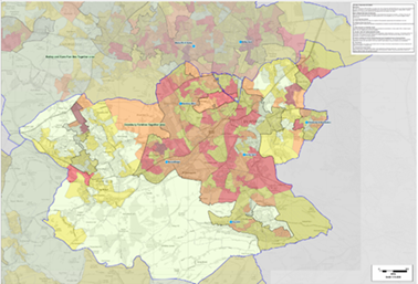 Dewsbury and Mirfield Families Together Geography