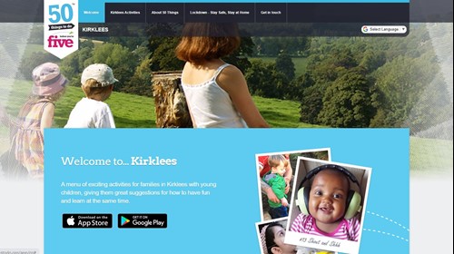 50 things webpage