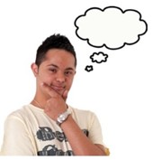 Someone thinking